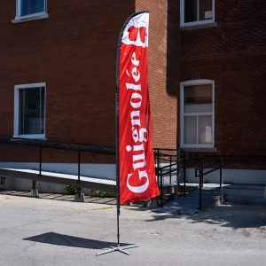 Drapeau plume - Plat – Image 7