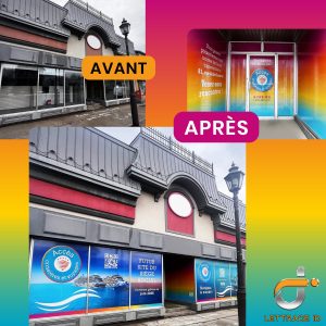 Lettrage de vitrine – Image 2
