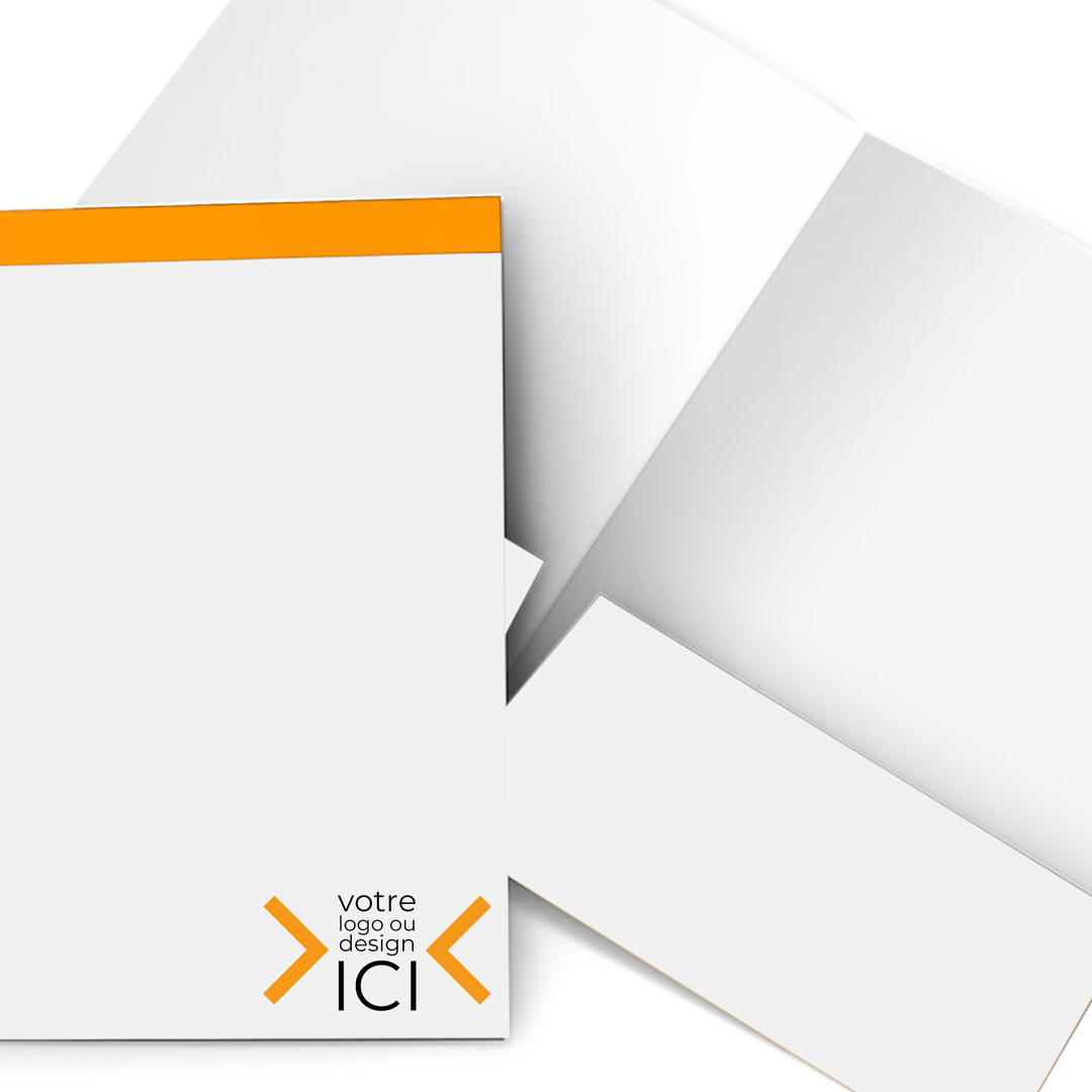 Pochettes de presse pour documents 8.5'' x 11''