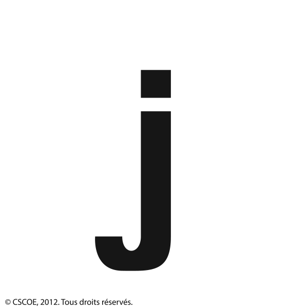 j minuscule