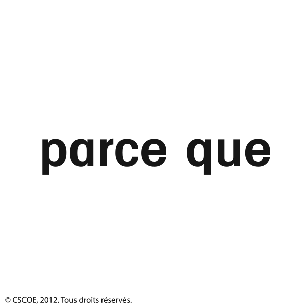 Parce que_NB